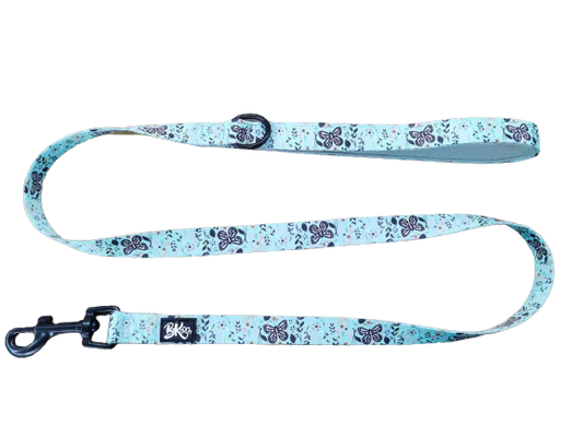 Butterfly Garden - Dog Leash - Furry Lane Pet Boutique