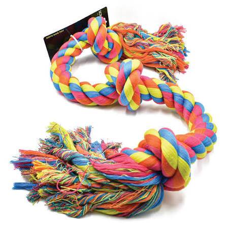 Rope Dog Toy - 3 Knot 38cm