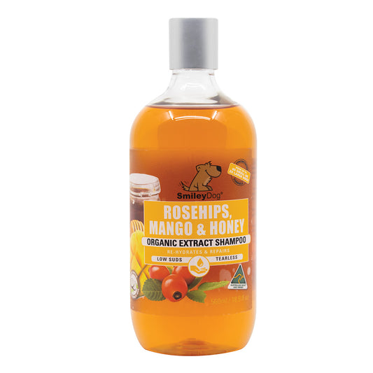 Organic Shampoo Rosehip, Mango & Honey 250ml