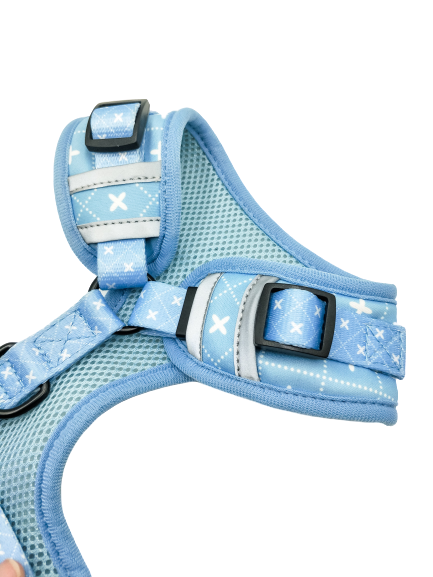 Tic Tac Toe - Adjustable Dog Harness - Furry Lane Pet Boutique