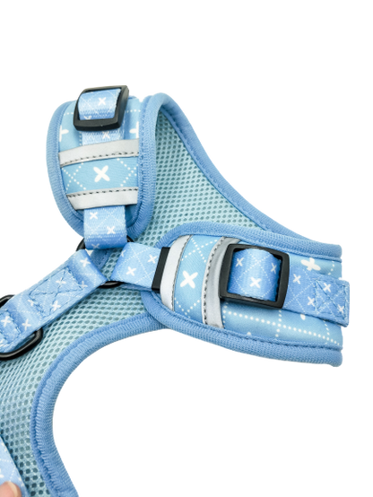 Tic Tac Toe - Adjustable Dog Harness - Furry Lane Pet Boutique